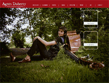 Tablet Screenshot of agnesdoherty.com